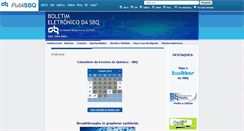 Desktop Screenshot of boletim.sbq.org.br