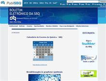 Tablet Screenshot of boletim.sbq.org.br